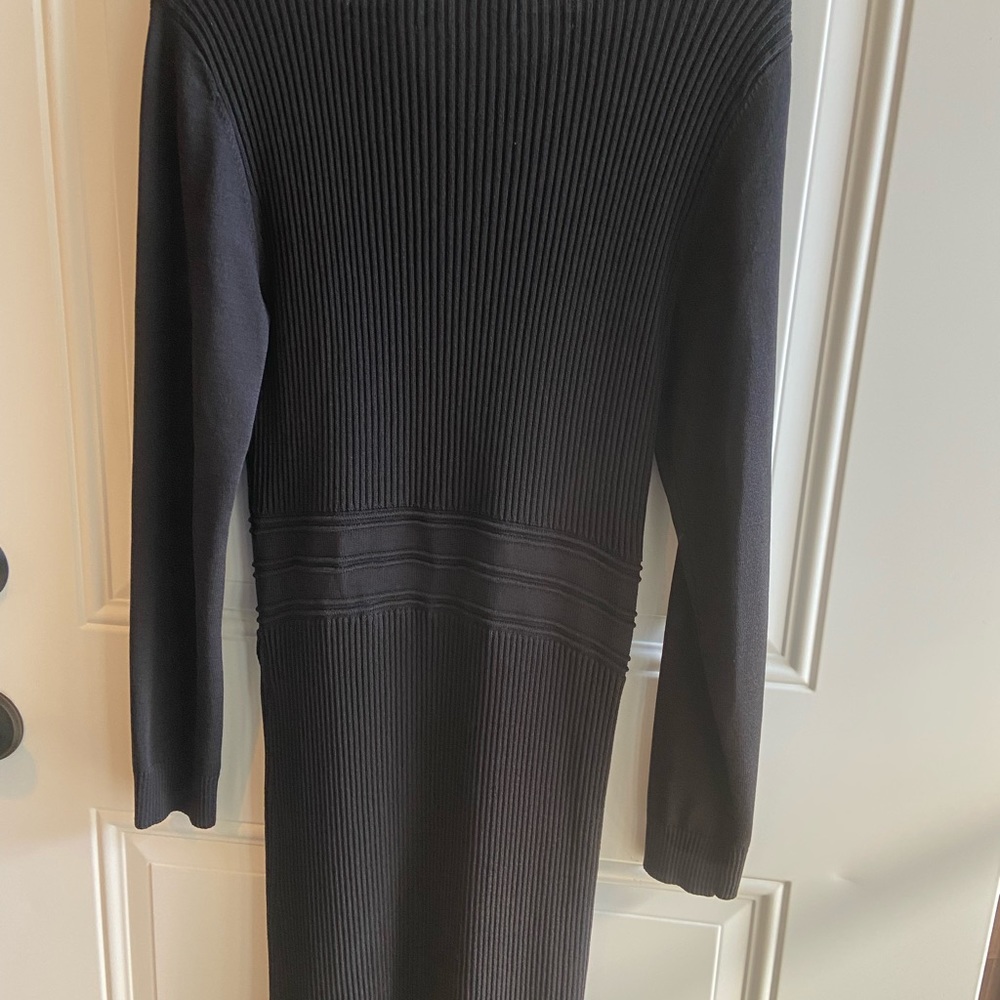 Gabrielle Union Black Sweater Dress